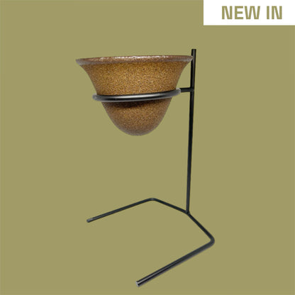 Clay Coffee Filter + Hand Brew Coffee Rack